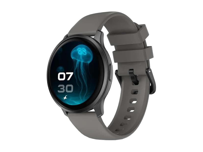 Fastrack Jupiter R3 1.38" Ultra UV Round Display with Nitro Fast Charging, Single Sync BT Calling - Gray