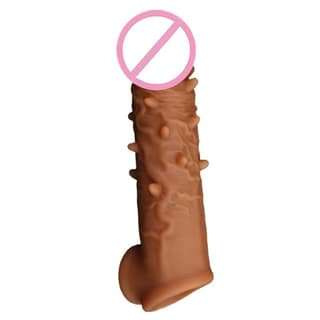 infinity love Dragon Condom 6 Inch Reusable Sleeve for Intimate Pleasure with Free Sanda Oil for Men