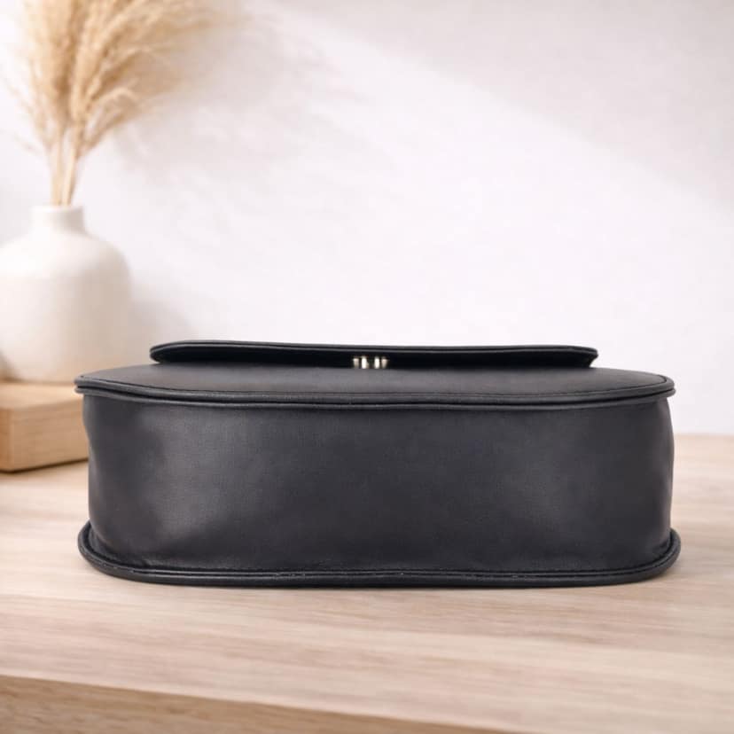 Elegant Women’s Braided Handle Sling Bag | Premium PU Leather Small Handbag | Trendy Shoulder Bag for Girls & Women view 4