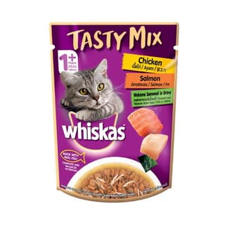 Whiskas Chicken Salmon Wakame Seaweed In Gravy 70 Gms