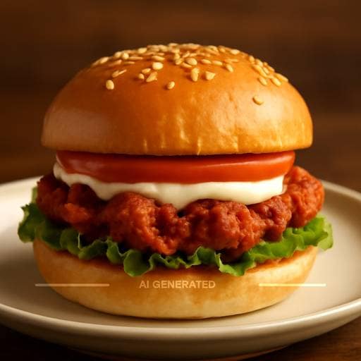 Chicken 65 Burger