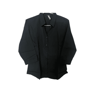 Champs Trendz Poly Cotton Shirts, Black - XL