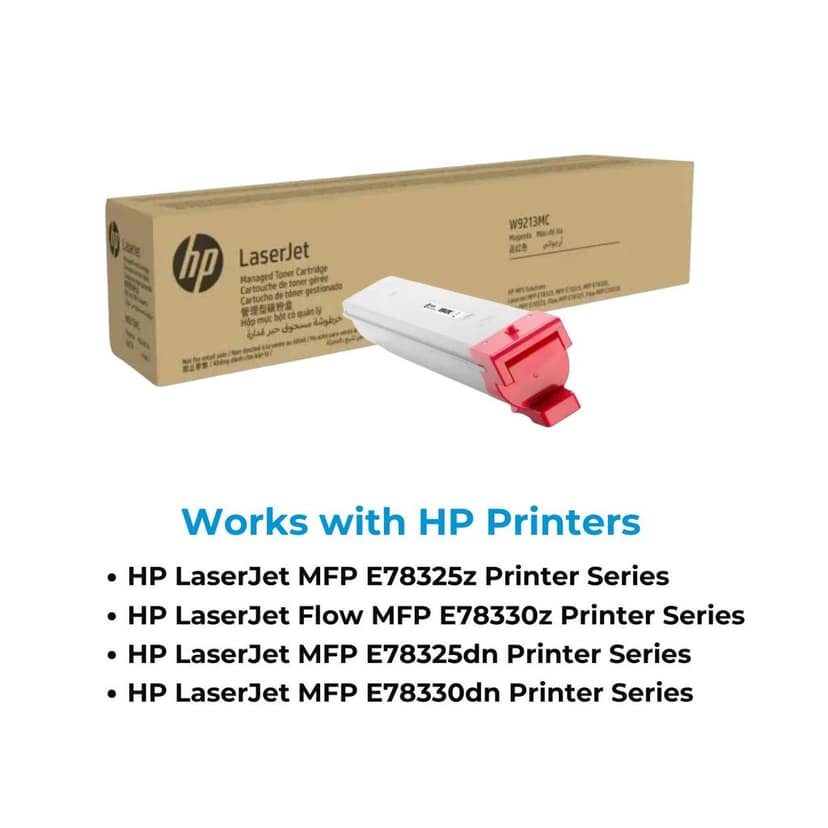 HP W9213MC Toner Cartridge Magenta Original LaserJet Toner Cartridge view 4