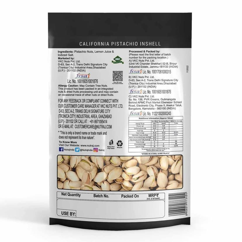 Nutraj Dry Fruits Cobmo Pack 1 Kg (California Almonds 250g, Cashews 250gm, Roasted Salted Pistachios 250g, Raisins 250g) view 7