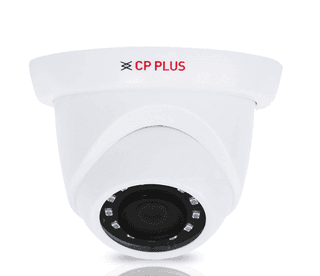 CP PLUS 2.4MP Full HD IR Dome Night Vision Camera, 3.6mm- 1080p CP-UAC-DC24L2-V3