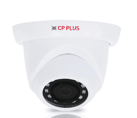 CP PLUS 2.4MP Full HD IR Dome Night Vision Camera, 3.6mm- 1080p CP-UAC-DC24L2-V3