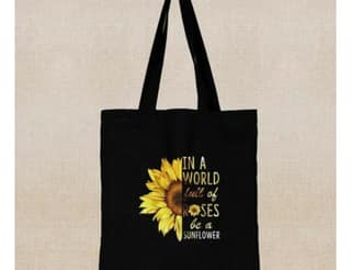 Printed Tote Bags (Model - 2)