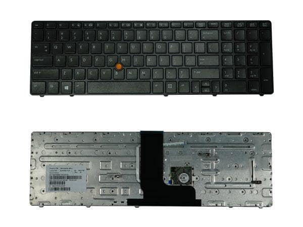 Laptop Keyboard for HP EliteBook 8560w 8570w Compatible