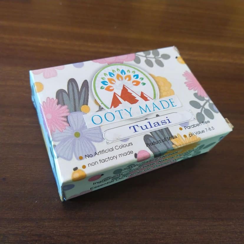 Tulasi Natural Handmade Soap: Embrace Pure Luxury with Organic Bliss view 3