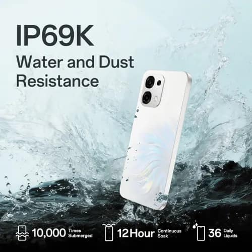 OPPO f33 5G (Pearl White, 8GB RAM, 256GB Storage) view 2