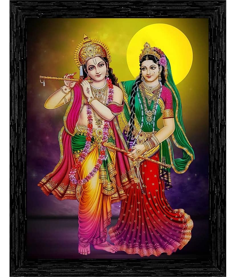 Indianara - Religious Painting With Frame