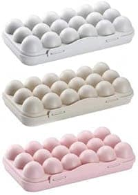 Wholesale Item - 18 GRID PLASTIC EGG HOLDER TRAYS - MOQ 21 Pieces view 2