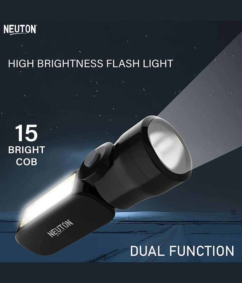 NEUTON PRO - 20W Rechargeable Flashlight Torch ( Pack of 1 )