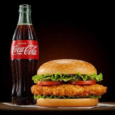 Chicken Sandwich + Coke (250 ml)