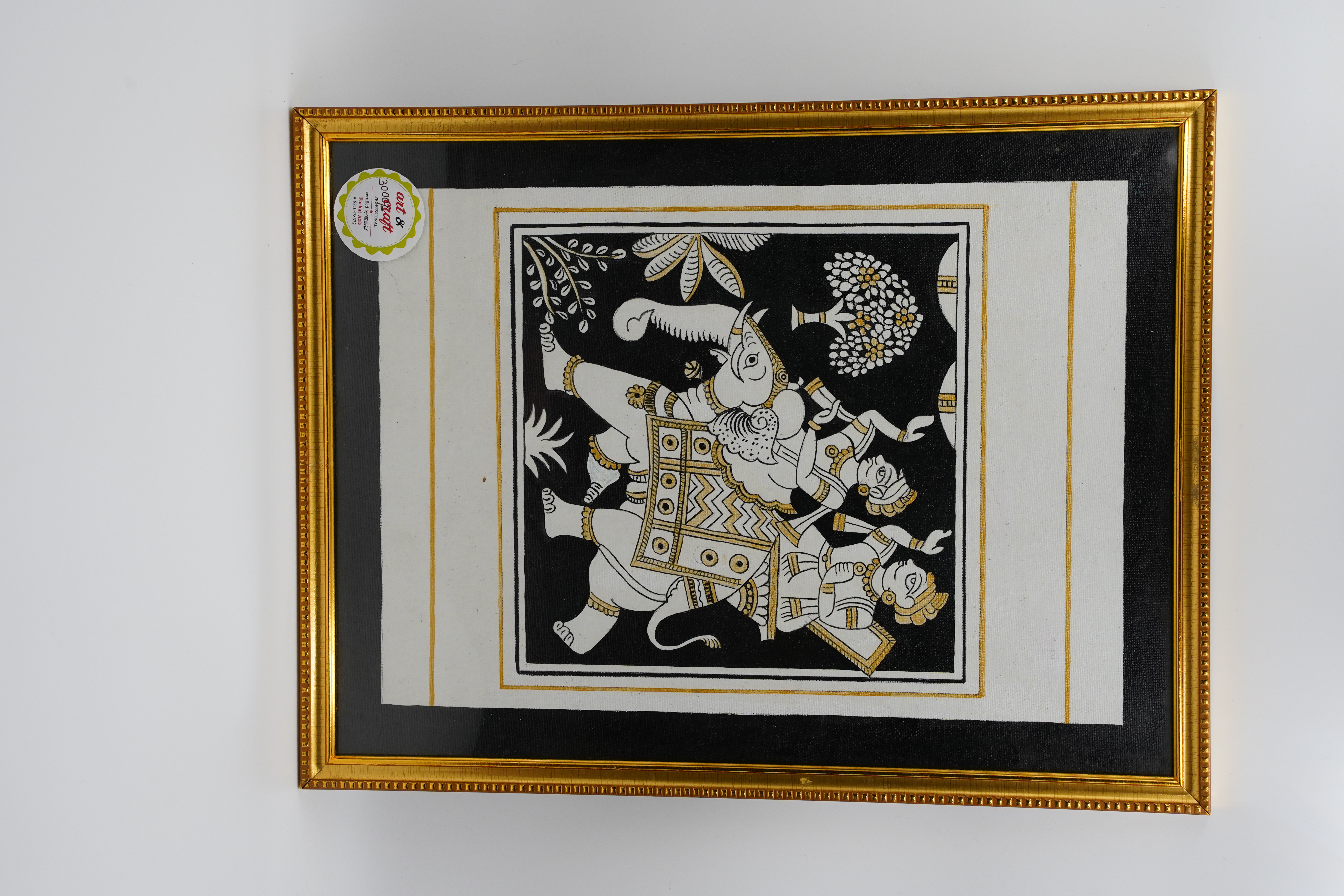 Handmade Phad Painting for Traditional Indian Wall Decoration view 3
