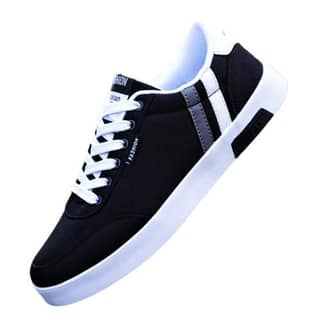 kardam&sons Fashionable Canvas Casual Outdoor Sneakers White Shoes Sneakers for Men