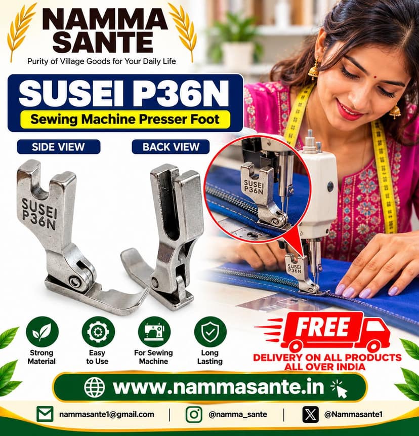 SUSEI P36N Sewing Machine Pressure Foot