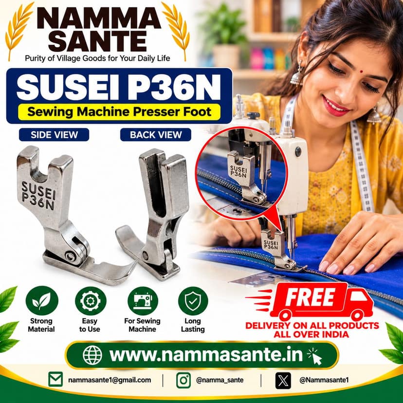 SUSEI P36N Sewing Machine Pressure Foot view 3