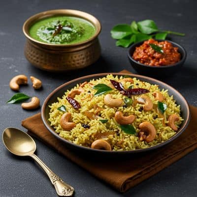 Kaju with Gongura Pachadi Annam [450 grams]