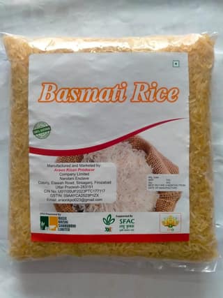 Basmati rice | 1 kg (pack of 2)