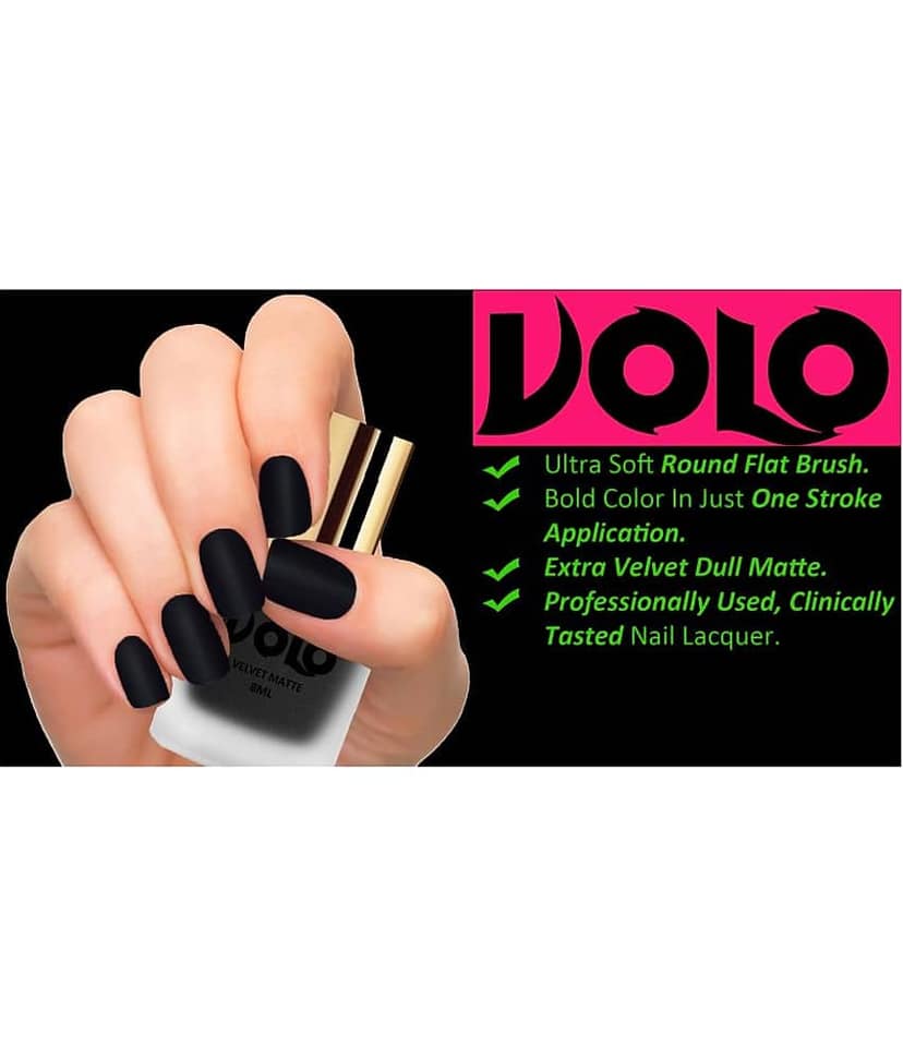 VOLO Velvet Dull Matte Posh Shades Nail Polish Multi Pack of 6 48 mL view 2