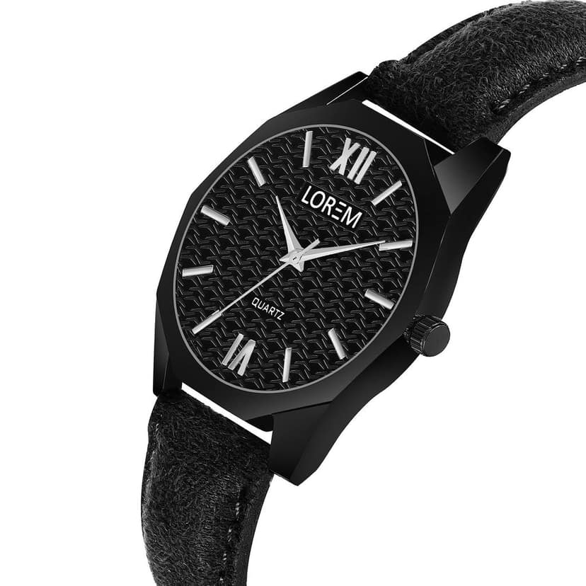 LOREM 3D Embossed Sylish Dial Analog Watch for Women-UF view 3