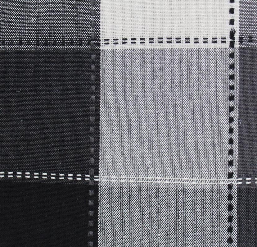 AIRWILL Cotton Jacquard Dobby Checks with Multicolor Combos of 4/6 Seater Tablecloth, Sized 140cm Width and 140cm Length view 4