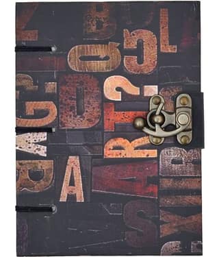 Alphabets Print Diary A5 Diary