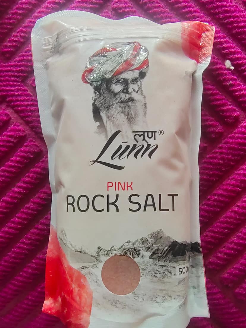 Lunn pink rock salt
