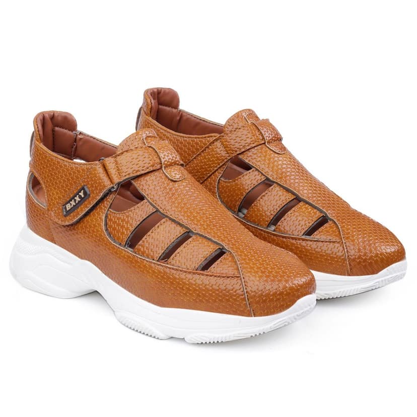 Bxxy's 3 Inch Height Increasing Elevator Sandals for Men view 5