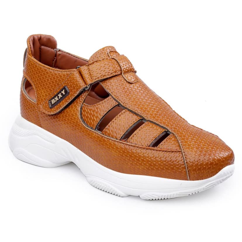 Bxxy's 3 Inch Height Increasing Elevator Sandals for Men view 6