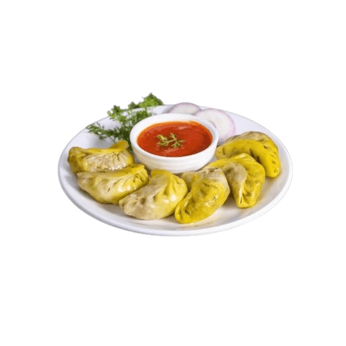 Paneer Peri Peri Steamed Momos (5 Pcs)