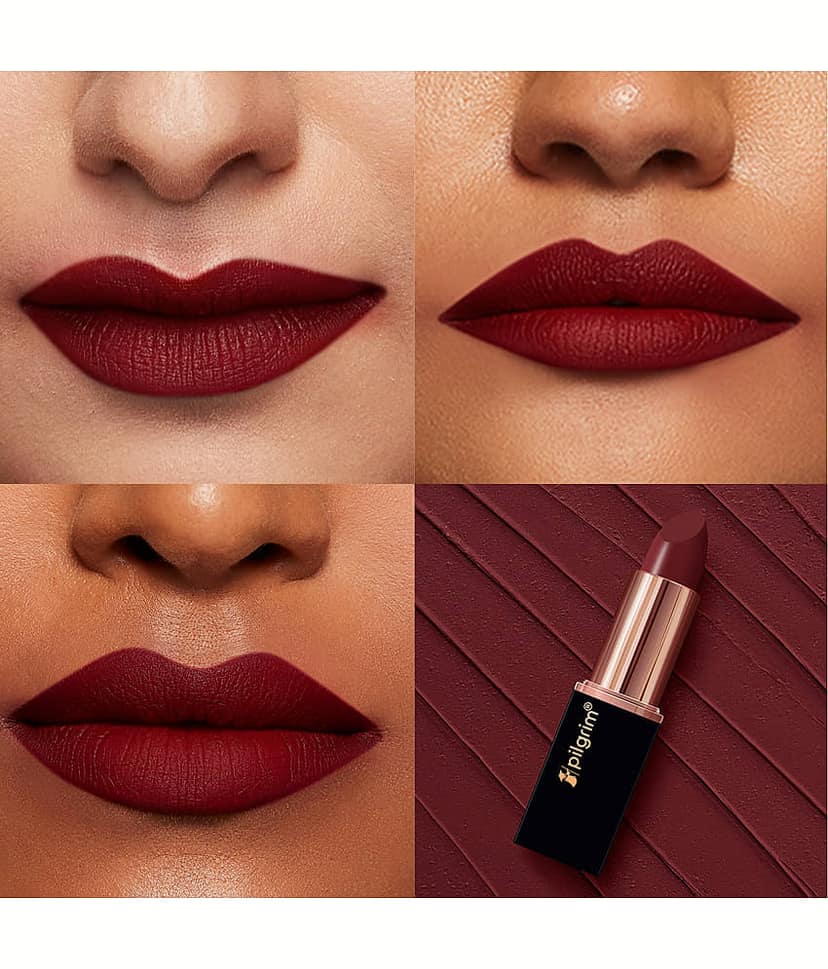 Pilgrim Matte Bullet Lipstick Intense Colour Coco Caress-06 ,4.2g view 2