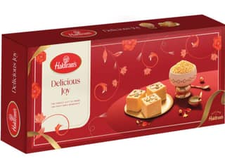 Haldiram's Delicious Joy Gift Hamper - Includes 200g of Moong Dal Paired with the classic Soan Papdi 250 g