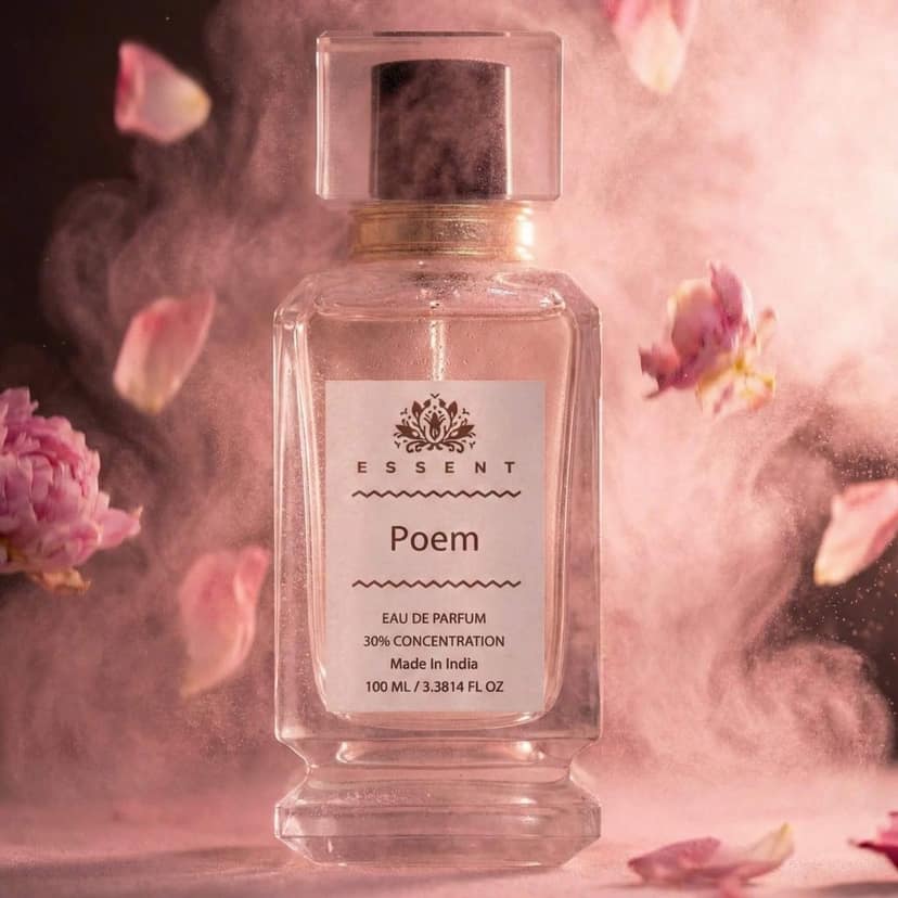Essent Perfumes Poem Eau de Parfum (EDP) – Classic Nostalgic Long Lasting Perfume – Unisex Fragrance view 3