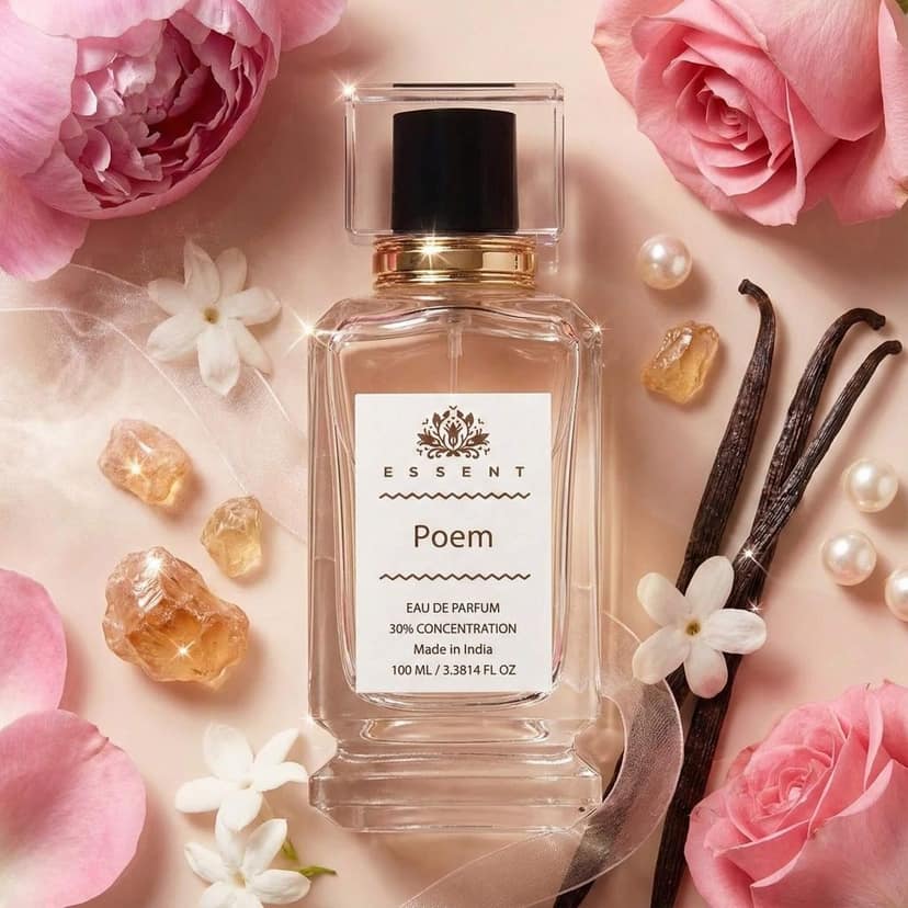 Essent Perfumes Poem Eau de Parfum (EDP) – Classic Nostalgic Long Lasting Perfume – Unisex Fragrance view 5