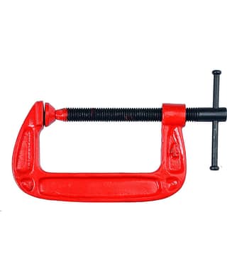 "Laxmi 4"" Inch Heavy Duty G Clamp (Pack of 1 ) For Holding Products Tools Items C-Clamp