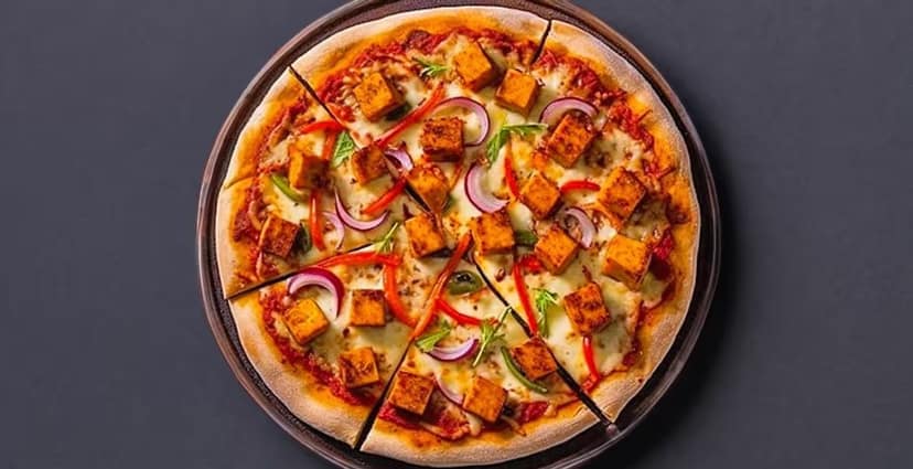 Paneer Tikka Pizza (8 inches)