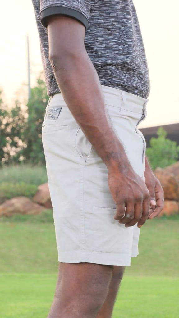 Johnny Gorkha Men's Golf Shorts | Soft Cotton with Stretch view 4