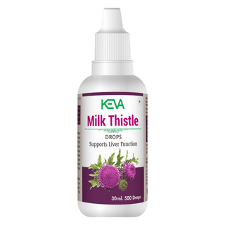 Keva Milk Thistle Drops in 30 ml Support Liver Health and Improves Digestion