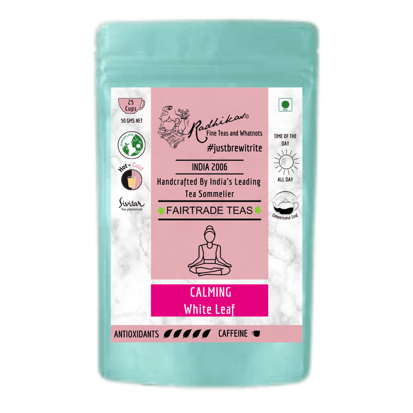 CALMING White Leaf - How White Tea Can Help You Relax and Focus