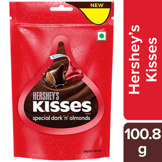 Hershey's Kisses Chocolate, 100.8 gm