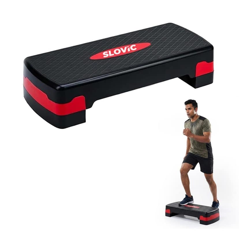 Slovic Adjustable Stepper - Black