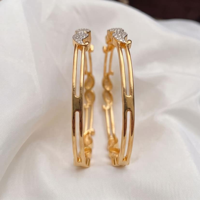 Leaf Vine Bangles view 4
