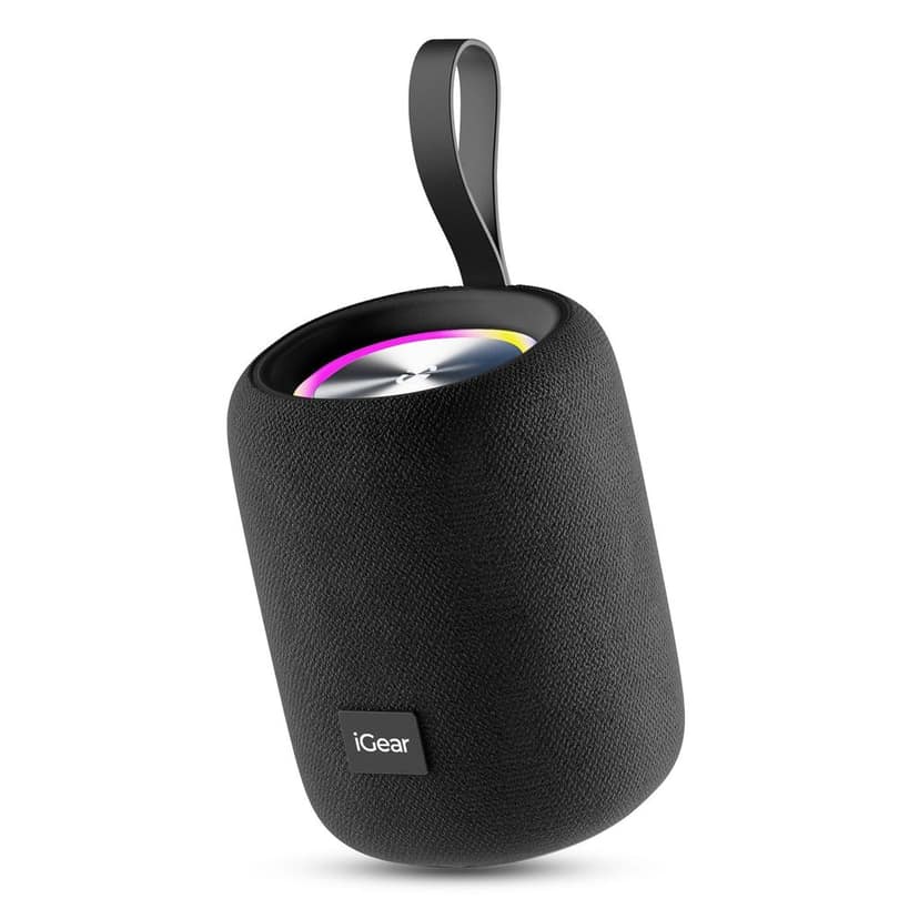 Roll 10W Portable Bluetooth Speaker - Immersive 360-Degree Surround Sound, Extended 7-Hour Playtime, Splashproof Design, True Wireless Stereo (TWS) Pairing, Portable with Travel Loop