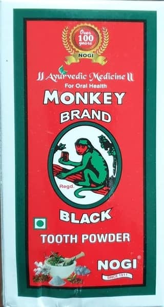 Monkey Brand Tooth Powder 200 Gms