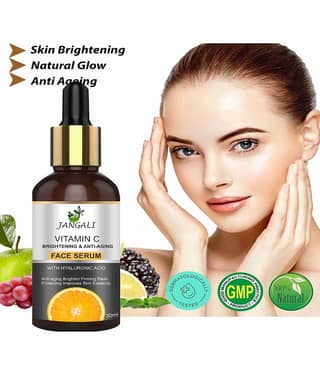 Pure Jangali Organics Face Serum Vitamin C Moisturizing For All Skin Type ( Pack of 1 )