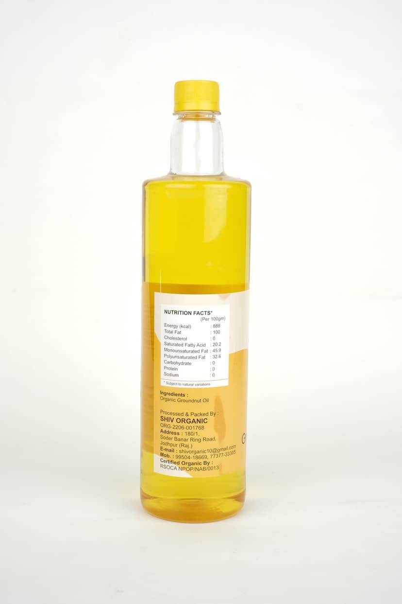 Organic Groundnut Oil view 3