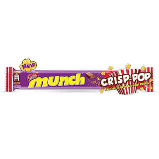 Nestle Munch Crisp-Pop Chocolate Coated Crunchy Wafer, 20.1 G