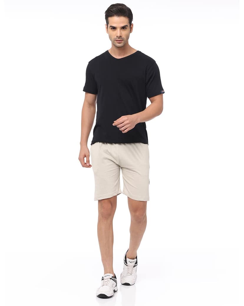 Crepeon Mens Cotton Shorts